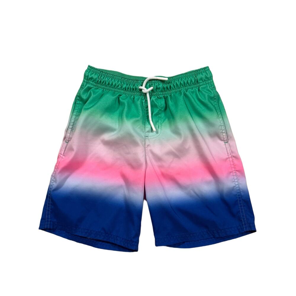 Boys Cat+Jack dip dye swim trunks size L
